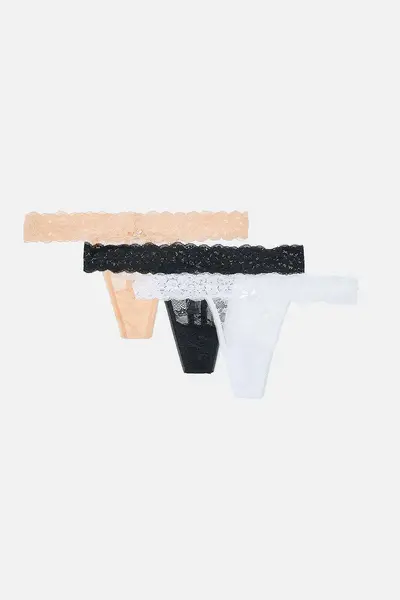 Image of Lace Thong Multipack