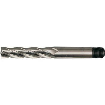 Image of 1/8' HSS Threaded Shank Multi Flute Long Series End Mills - Sherwood