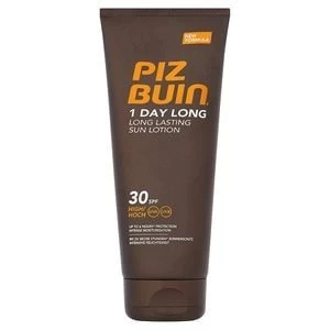Image of Piz Buin 1 Day Long Lastion Sun Lotion SPF30 High 200ml