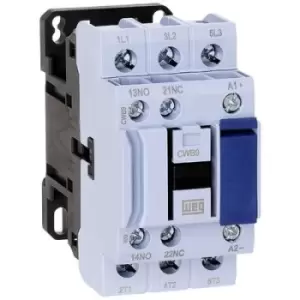 Image of WEG CWB9-11-30D24 Electrical contactor Instant response 3 makers 4 kW 230 V AC