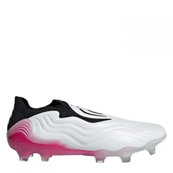 Image of adidas Copa Sense + FG Football Boots - White/ShockPink