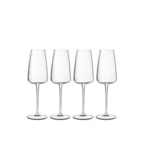 Image of Luigi Bormioli Talismano Flute glasses 210ml set of 4