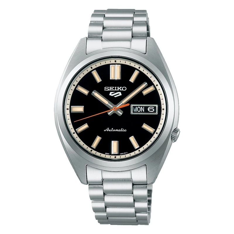 Image of Seiko SRPK89K1 5 Sports SNXS aDeep Black Washa Classic Watch