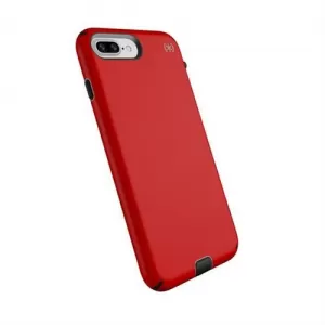Image of Speck Presidio Sport Red Grey iPhone 8 Plus Phone Case Antimicrobial T