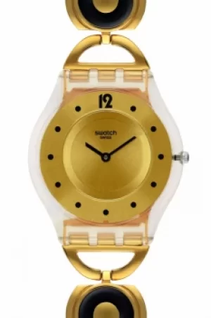 Image of Ladies Swatch Skins Caring Swing Watch SFW106G