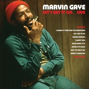 Image of Marvin Gaye - Let's Get It On: Live Red Vinyl