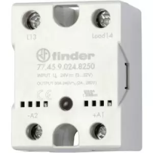 Image of Finder SSR 77.45.9.024.8250 40 A Switching voltage (max.): 240 V AC Zero crossing