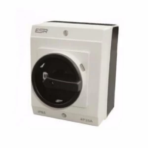 Image of ESR 25A 4 Pole 1000V DC IP65 Industrial Rotary Isolator
