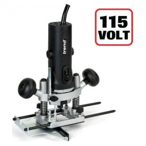 Image of Trend T4EK 1/4 Plunge Router 110v