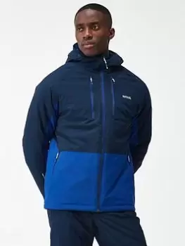 Image of Regatta Highton Stretch Padded Jacket (Freddie Flintoff) - Navy/Blue, Navy, Size S, Men
