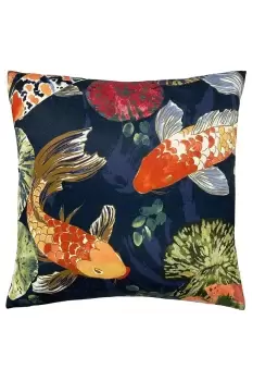 Image of Koi Pond Printed Cushion