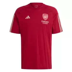 Image of 2023-2024 Arsenal Training Tee (Red)