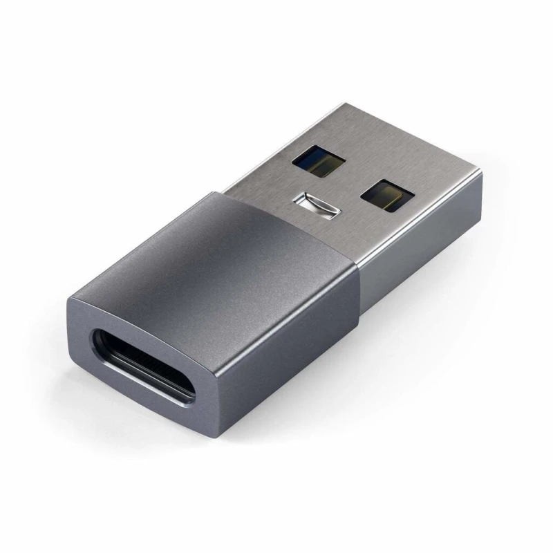 Image of Satechi Satechi ST-TAUCM cable gender changer USB-A USB-C Grey ST-TAUCM
