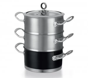 Image of Morphy Richards 46380 18cm 3-Tier Steamer