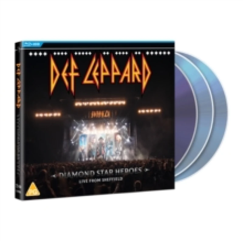 Image of Def Leppard: Diamond Star Heroes Live from Sheffield Bluray 0602478260452