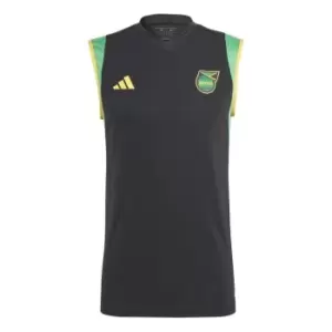 Image of adidas Jamaica Fanswear 2022 2023 Jersey Mens - Black