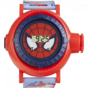 Image of Childrens Character Marvel Ultimate Spiderman Projection Watch
