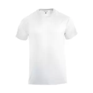 Image of Clique Mens Premium Active T-Shirt (S) (White)