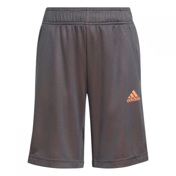 Image of adidas B.A.R. Shorts Juniors - Grey/Orange