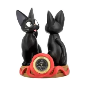 Image of Kiki's Delivery Service Table Clock Jiji & Soft Toy Jiji 11 cm