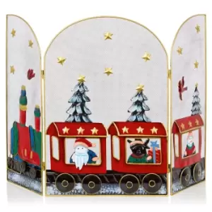 Image of Premier Decorations 63cm Train Decorative Screen