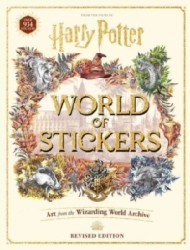 Image of Harry Potter World of Stickers Hardback