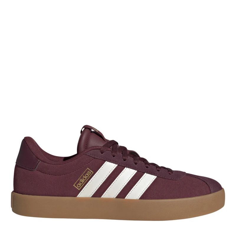 Image of adidas VL COURT 3.0 Shoes Mens Red/Wht/Maroon male 11 (46)