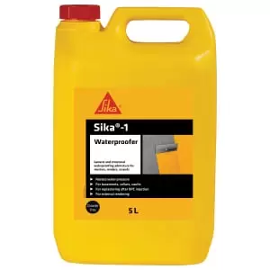 Image of Sika 1 Integral Waterproofer Admixure Tub - 5L
