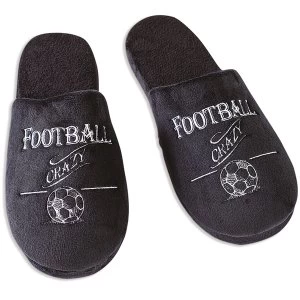Image of Ultimate Gift for Man Slippers Medium UK Size 9-10 Football