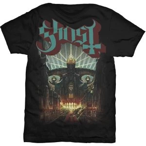 Image of Ghost - Meliora Unisex Medium T-Shirt - Black