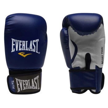 Image of Everlast Muay Thai Boxing Gloves - Blue