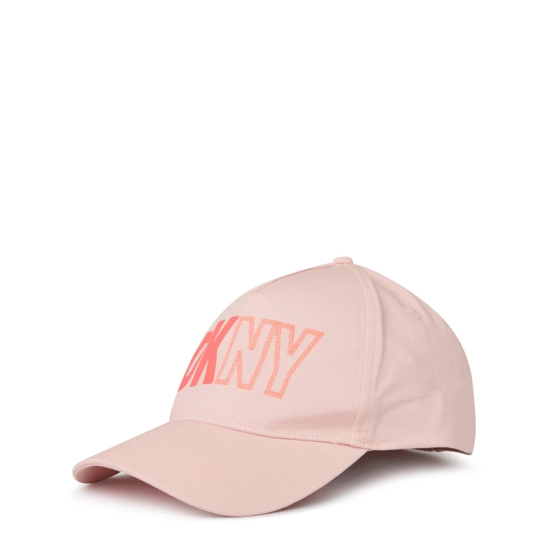 Image of DKNY Logo Cap - Pink Pink 11 - 12 Years