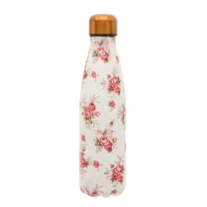 Image of Sass & Belle Vintage Rose Stainless Steel Water Bottle