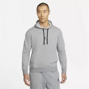 Image of Air Jordan Fleece OTH Hoodie Mens - Grey
