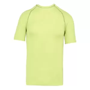 Image of Proact Childrens/Kids Surf T-Shirt (12-14 Years) (Fluorescent Yellow)