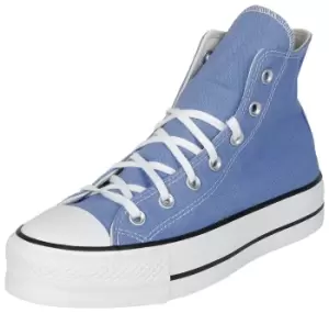 Image of Converse Chuck Taylor All Star Lift Canvas Sneakers High blue