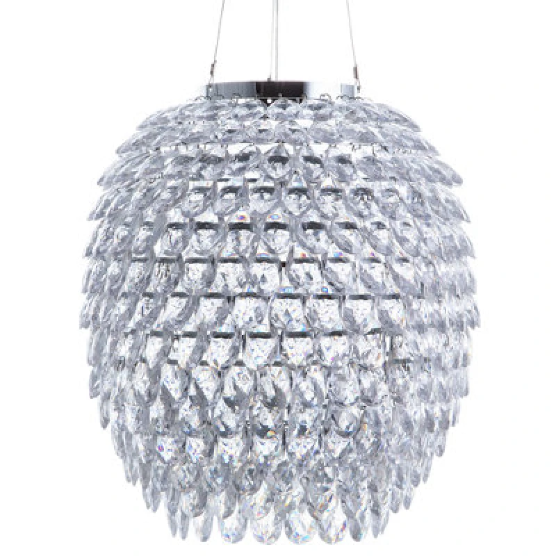 Image of Beliani Glam Pendant Lamp Sauer Silver
