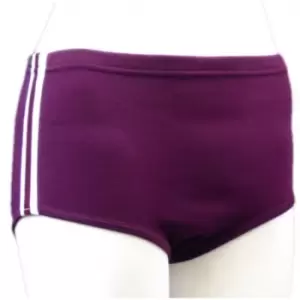 Image of Carta Sport Mens Athletic Briefs (28R) (Maroon/White)
