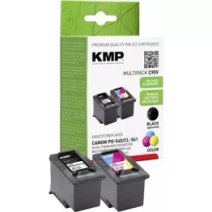 Image of KMP Ink replaced Canon PG-540, CL-541 Compatible Set CMYK C95V 1516,4850
