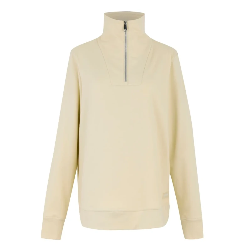 Image of Womens half-zip fleece Regatta Demmi Blanc Female 48