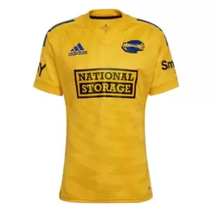 Image of adidas Hurricanes Rugby Replica Home Jersey Mens - Yellow