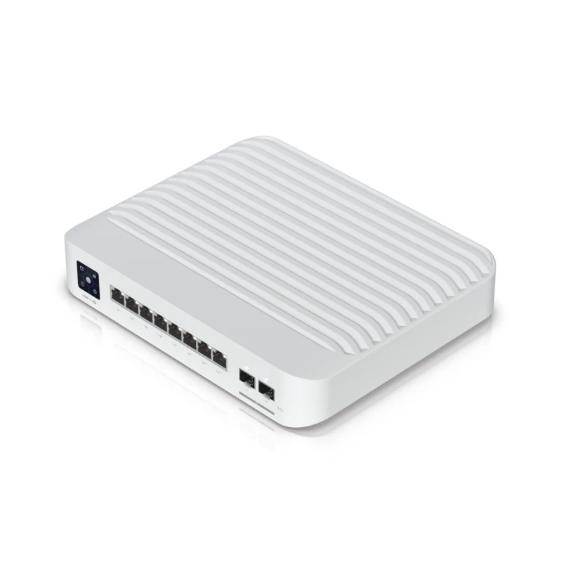 Image of Ubiquiti UniFi USW-PRO-8-POE 8-Port PoE 1U Managed Switch USW-Pro-8-PoE White