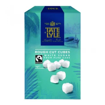 Image of Tate & Lyle Rough Cut White Sugar Cubes 1kg A03902