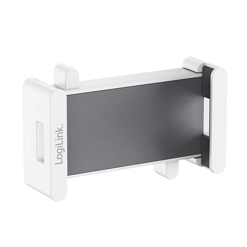 Image of LogiLink Universal VESA compatible Tablet clamp. white