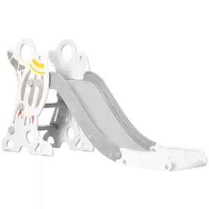 Image of AIYAPLAY Kids Slide Indoor Freestanding Baby Slide Space Theme for Ages 1.5-3 Years - Grey