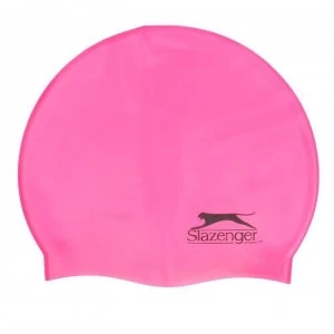 Image of Slazenger Silicone Swimming Cap Juniors - Pink