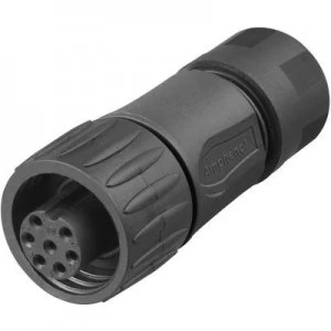 Image of Amphenol C016 20D003 110 12 Bullet connector Connector straight Series connectors C016 Total number of pins 3 PE