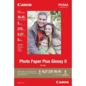 Image of Canon PP-201 10cmx15cm Glossy Photo Paper 265gsm 50 sheets