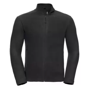 Image of Russell Europe Mens Full Zip Anti-Pill Microfleece Top (XS) (Black)
