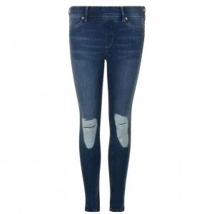 Image of True Religion Legging Jeans - Blue Dest 4125